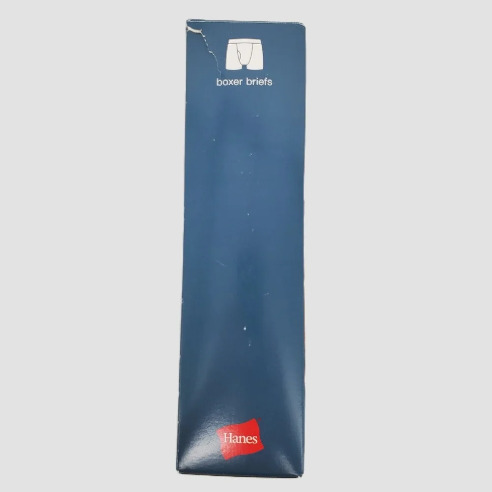 Hanes Premium Mens‎ Boxer Briefs 4 Pack Small Black Gray Cotton Tagless 9HPWG5